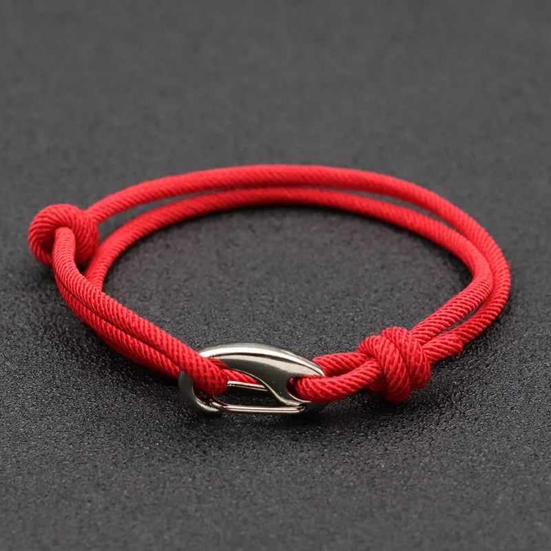 Pulseira Masculina Brigantium – Liga de Zinco com Cordão Trançado e Fecho Lagosta Estilo Geométrico