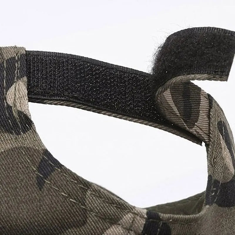 Boné Camuflado Esportivo – Proteção Solar Ajustável para Corrida e Outdoor Unissex