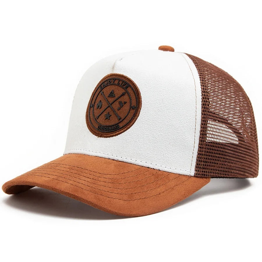 Boné Trucker de Verão – Malha Respirável Ajustável Estilo Snapback Unissex ‘Enjoy Life