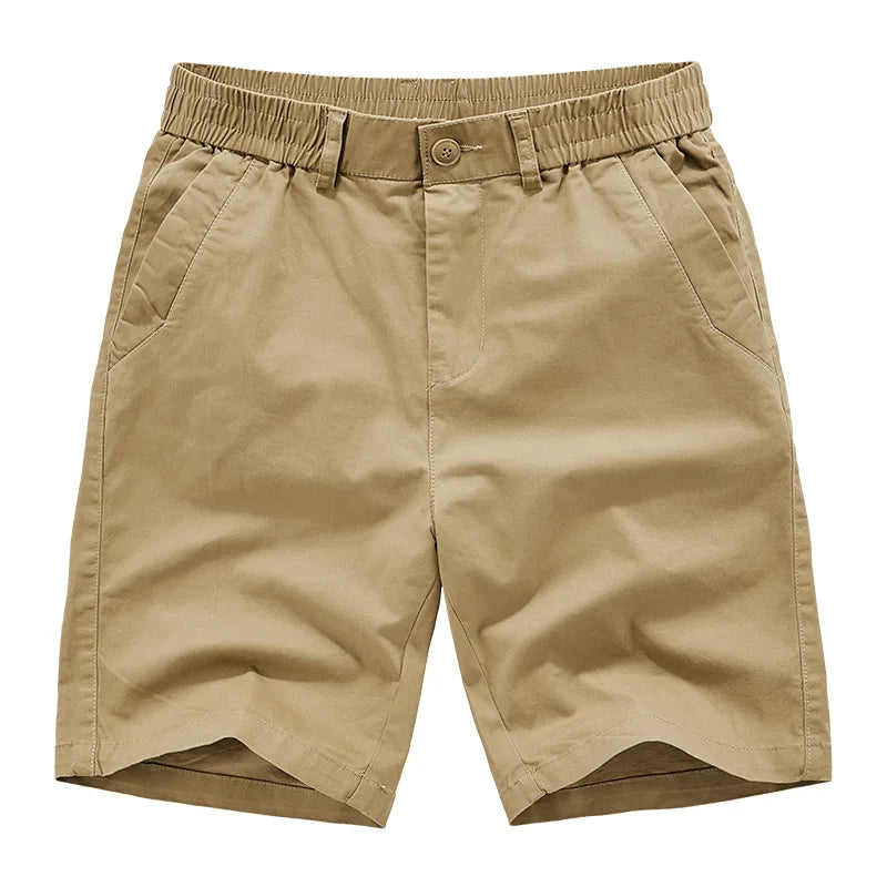 Bermuda Masculina Classic Top – Algodão Casual Solta com Elástico Estilo Jogger