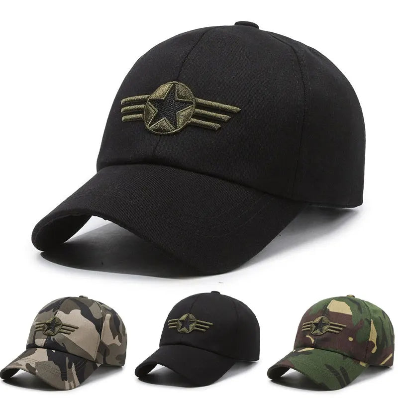 Boné Camuflado Esportivo – Proteção Solar Ajustável para Corrida e Outdoor Unissex