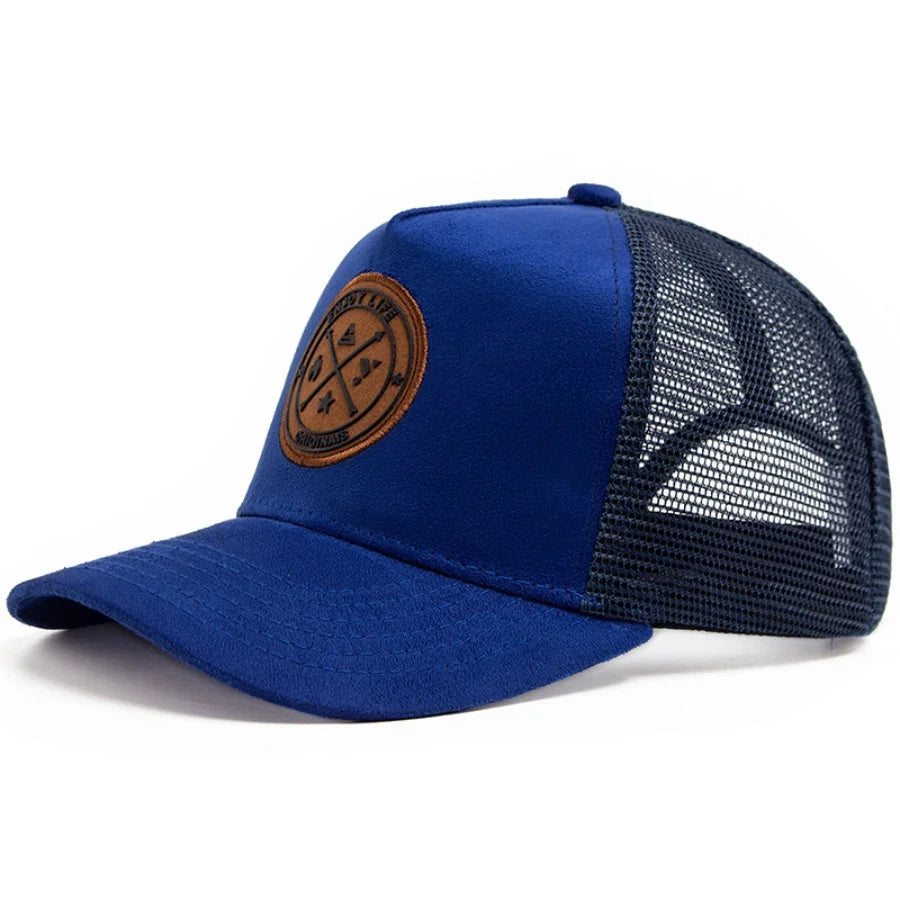 Boné Trucker de Verão – Malha Respirável Ajustável Estilo Snapback Unissex ‘Enjoy Life