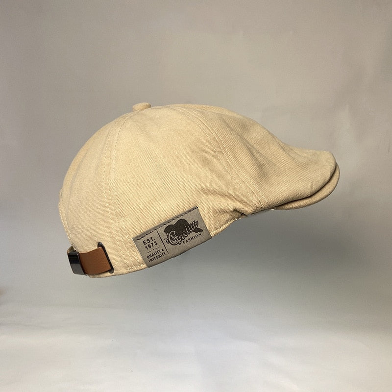 Boina Clássica Retrô Liahn - Estilo Japonês,  Chapéu Duckbill Versátil